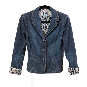 Elie Tahari Denim Jacket